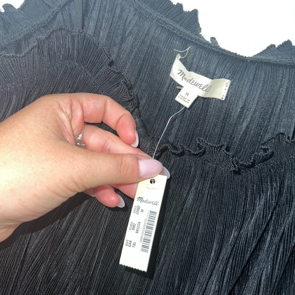 π· *NWT* Madewell Texture & Thread Micropleat Tank Top - Picture 6 of 10
